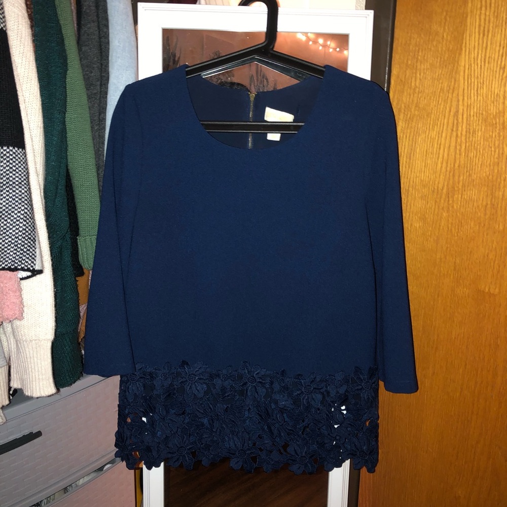 Navy Blouse